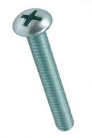 1/4-20 X 1 PHIL ROUND M/S ZINC